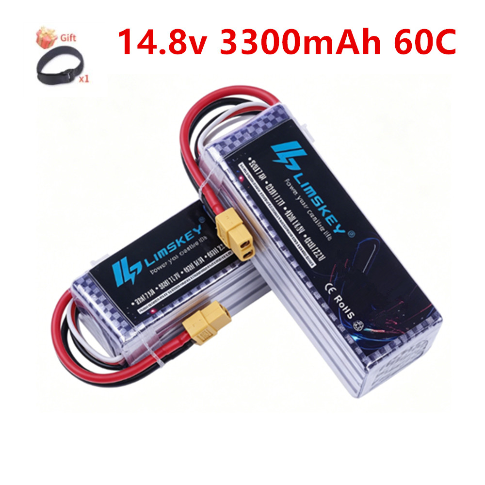 Fpv Drone Battery - 4S LiPo Battery 14.8V 3300mAh 60C/80C