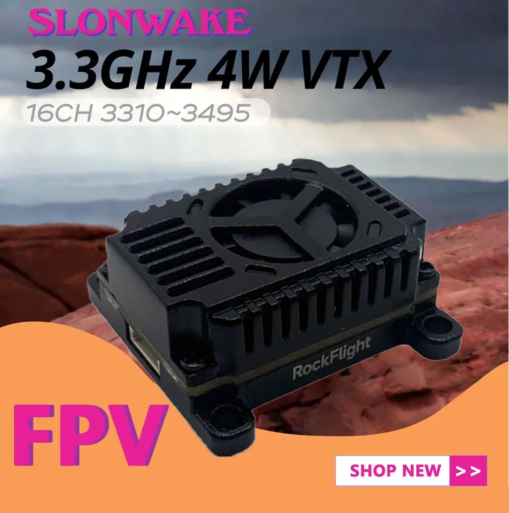 SLONWAKE FPV 3.3G 16CH 4000mW  - Fpv Drone Receiver review and price