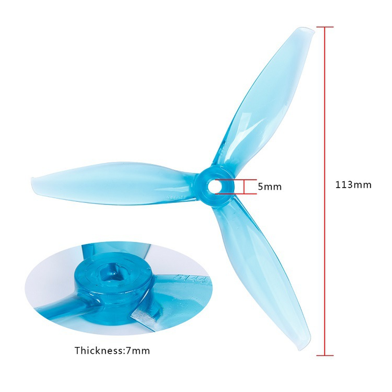 GEMFAN Freestyle 5144 5.1 Inch - Fpv Drone Propeller review and price