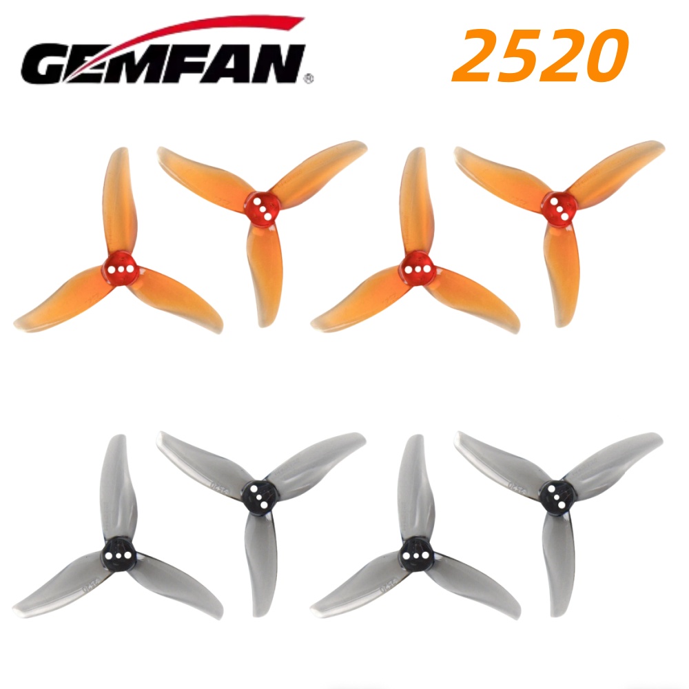 4Pairs Gemfan Hurricane 2520 2 - Fpv Drone Propeller review and price
