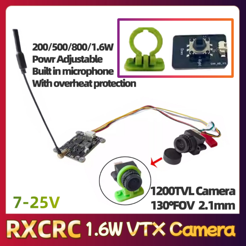 RXCRC 5.8G Module 48CH 1.6W VT - Fpv Drone Receiver review and price