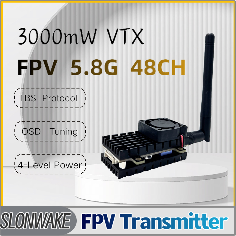 SLONWAKE 5.8G 3000mW Simulatio - Fpv Drone Receiver review and price