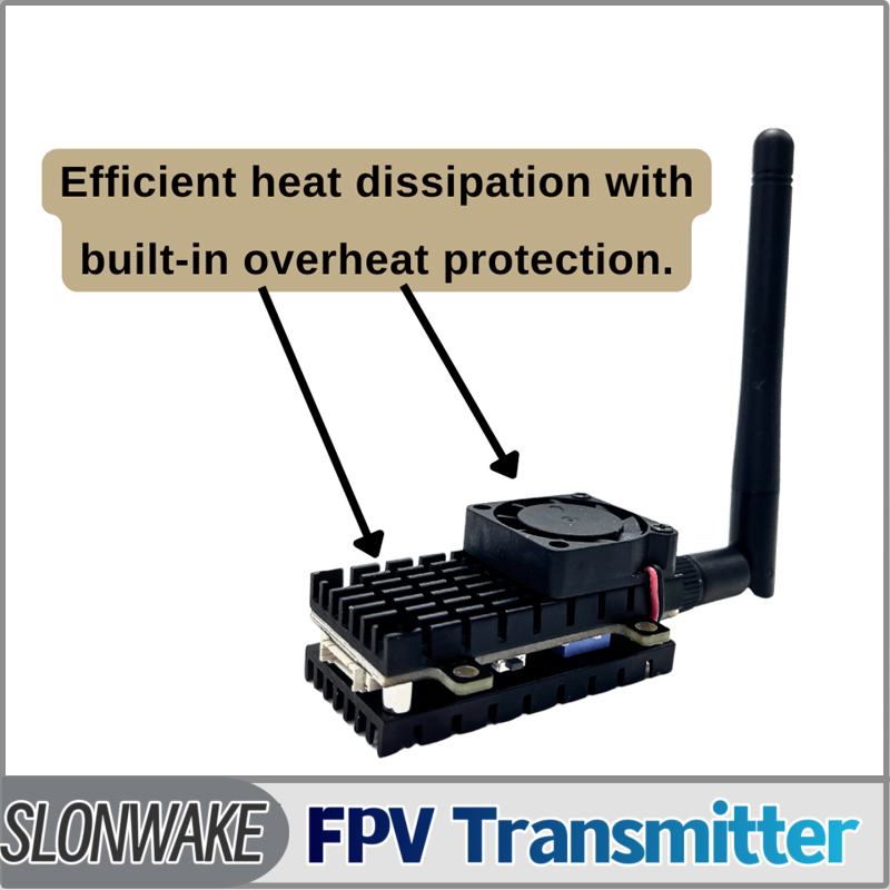 SLONWAKE 5.8G 3000mW Simulatio - Fpv Drone Receiver review and price