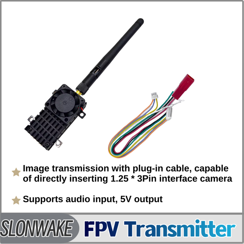 SLONWAKE 5.8G 3000mW Simulatio - Fpv Drone Receiver review and price